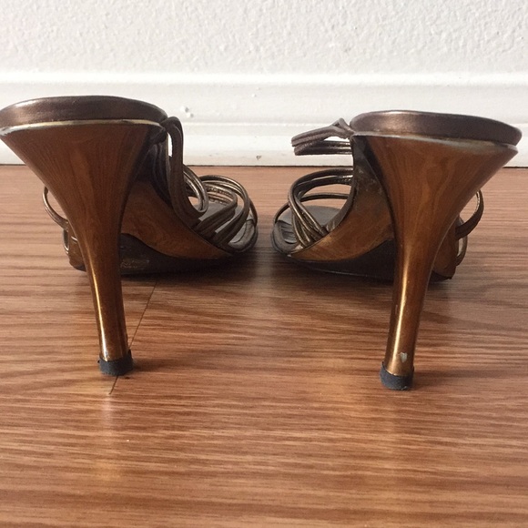 Stuart Whitman Strappy Slides - Picture 3 of 6